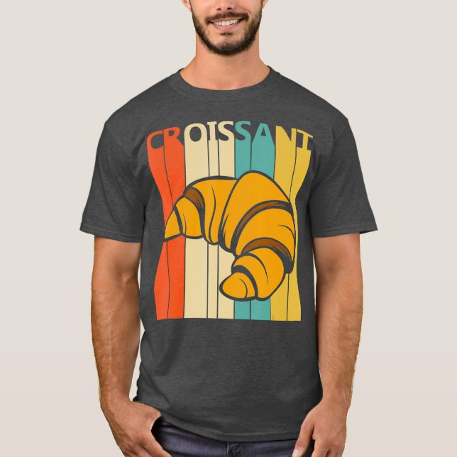 Camiseta Croissant vintage (Anverso)
