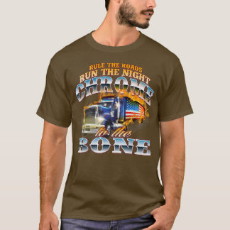 Camiseta Cromado Al Camión De Camión BoneSemi
