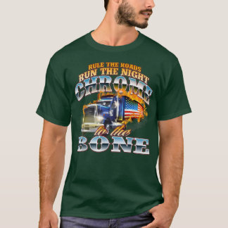 Camiseta Cromado Al Camión De Camión BoneSemi