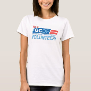 Camiseta CROMATOGRAFÍA GASEOSA - voluntario del logotipo