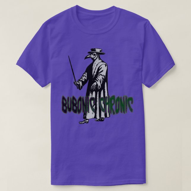 Camiseta Crónica bubónica 1 (Diseño del anverso)