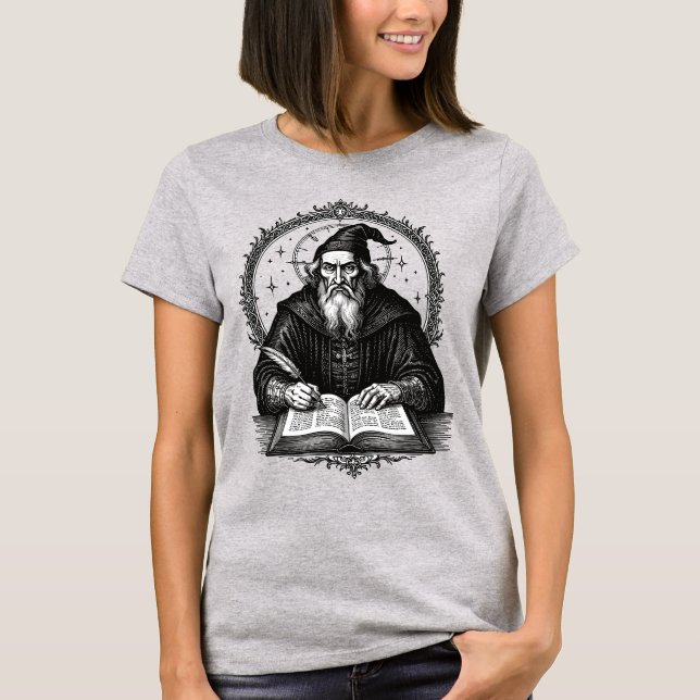 Camiseta Crónicas del Vidente Prohibido (Anverso)