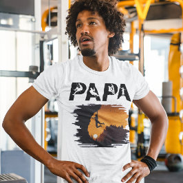 Camiseta Cronista de rock divertido | Bouldering - Papa Cli