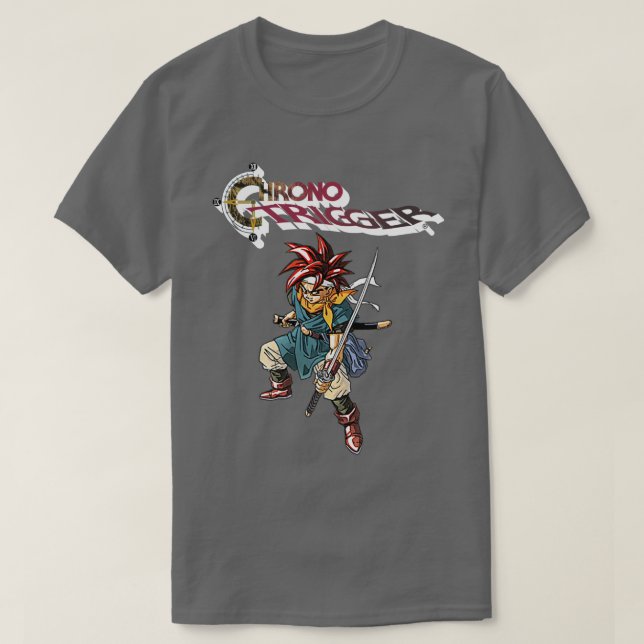 Camiseta Crono de Chrono Trigger (Diseño del anverso)