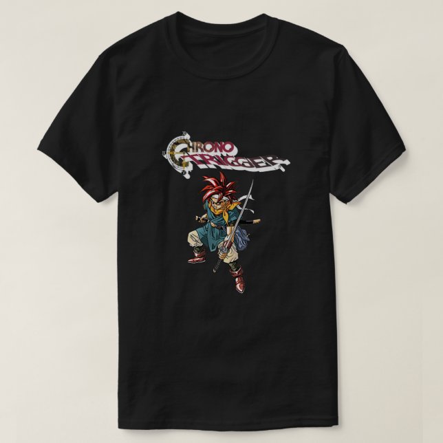 Camiseta Crono from Chrono Trigger (Diseño del anverso)