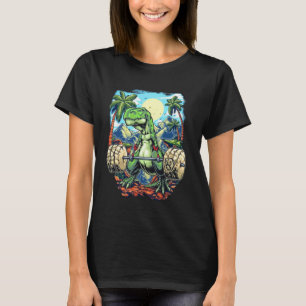Camiseta Cronograma de dinosaurios de entrenamiento de T-Re