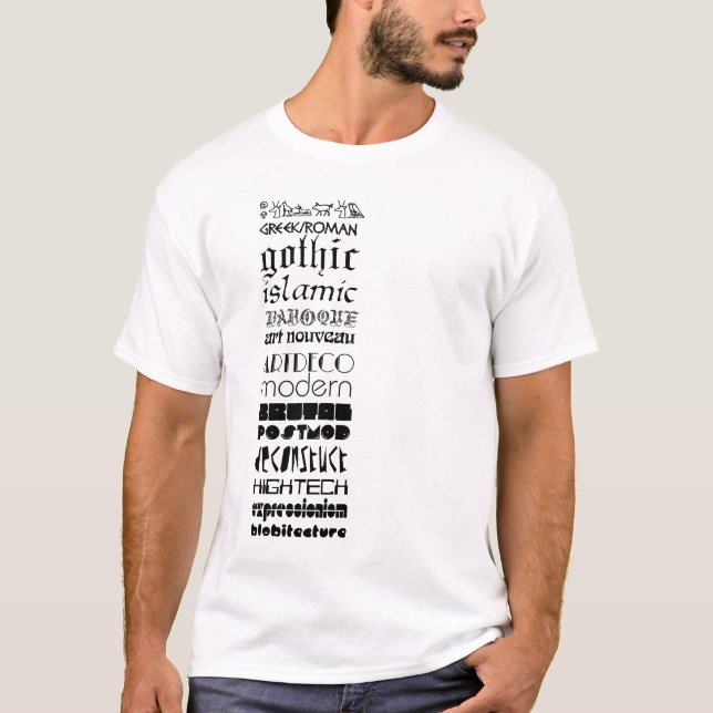 Camiseta Cronología del arco (Anverso)
