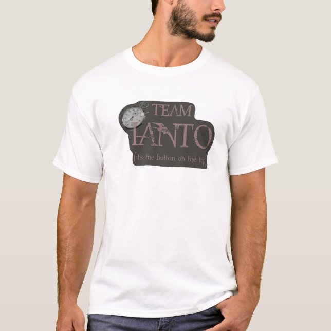 Camiseta Cronómetro de Ianto- del equipo (hombres) (Anverso)