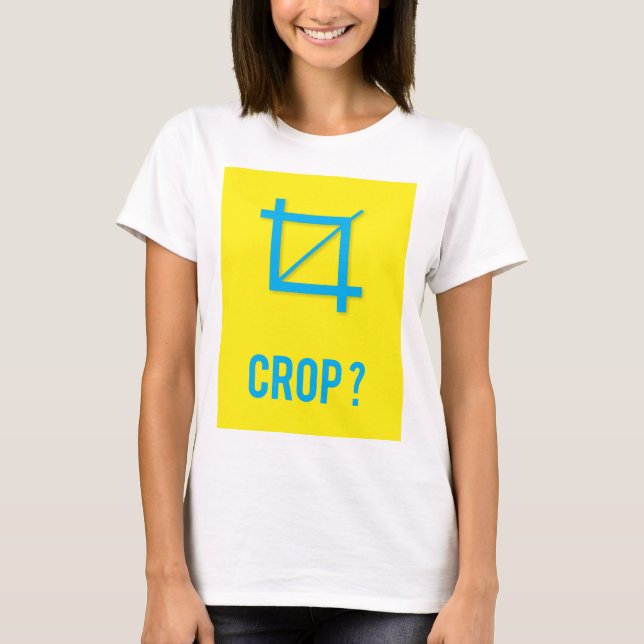 Camiseta Crop Top? (Anverso)