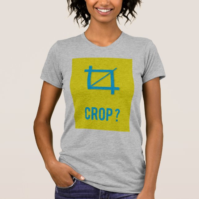 Camiseta Crop Top? (Anverso)