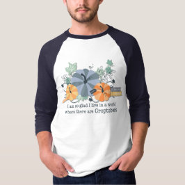 Camiseta Croptoberfest 3/4 Raglan Sleeve Shirex Unisex