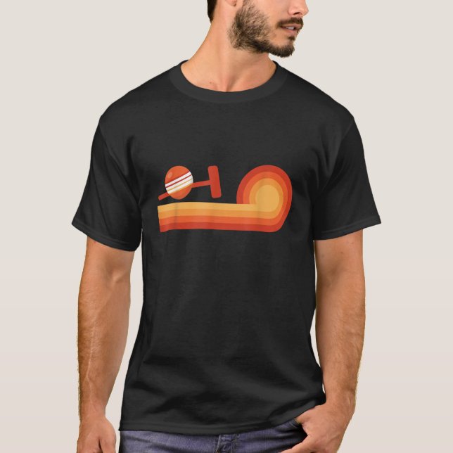 Camiseta Croques De Regalo De Croquet Retro Para Mujeres Ho (Anverso)