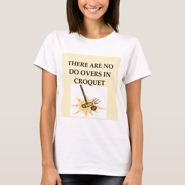 CAMISETA CROQUET (Anverso)
