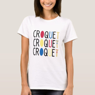 Camiseta croquet
