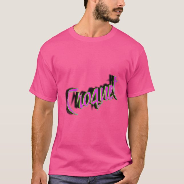 Camiseta ¿Croquet? (Anverso)