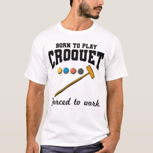 Camiseta Croquet Croqueters interior al aire libre Jugadore