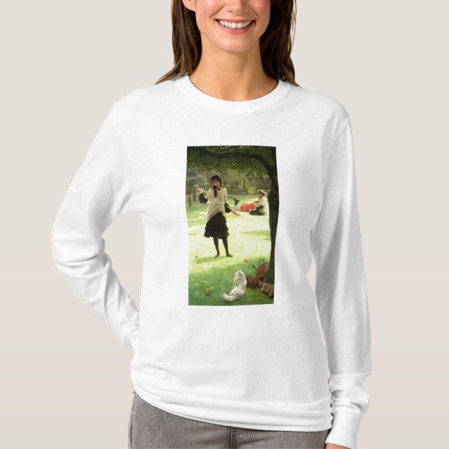 Camiseta Croquet de James Tissot el |, c.1878 (Anverso)