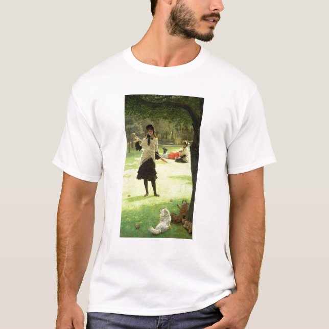 Camiseta Croquet de James Tissot el |, c.1878 (Anverso)
