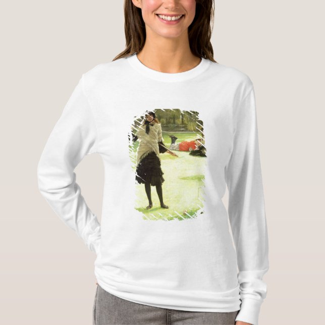 Camiseta Croquet de James Tissot el |, c.1878 (Anverso)
