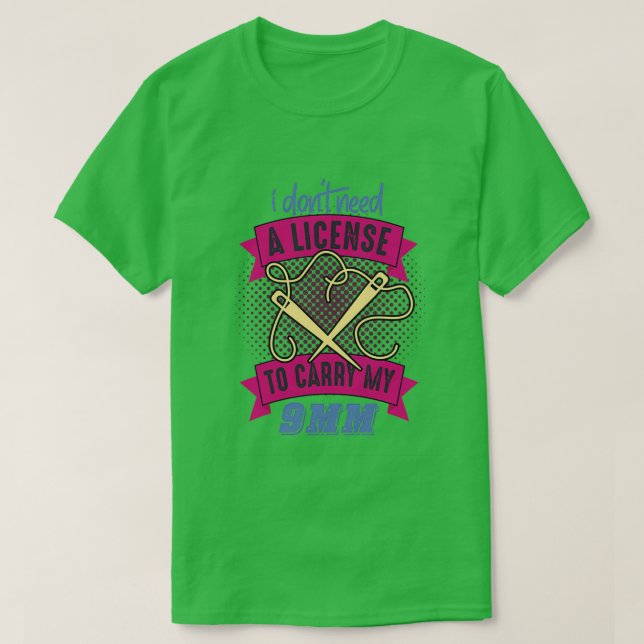 Camiseta Croquet De Punto Y Needlework Creativo (15) (Diseño del anverso)