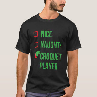 Camiseta Croquet Player Funny Pajama Navidades