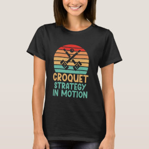 Camiseta Croquet Strategy in Motion Croquet