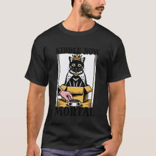Camiseta Croqueta Ahora Mortal Amante De Gatos Gato En Caja