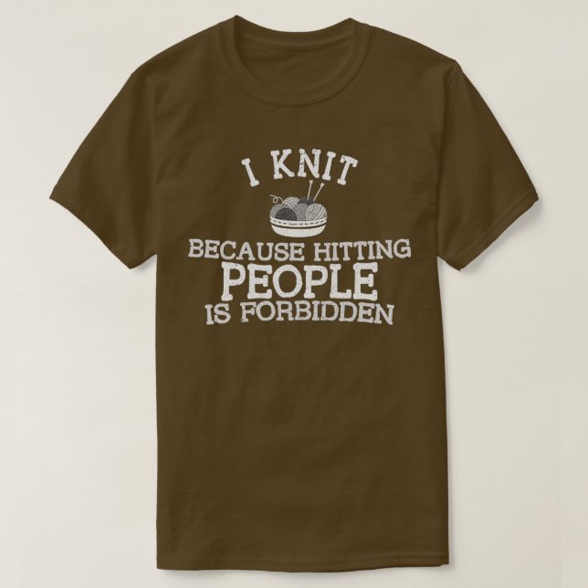 Camiseta Croqueta De Lana De Tejido Para Punto (Diseño del anverso)