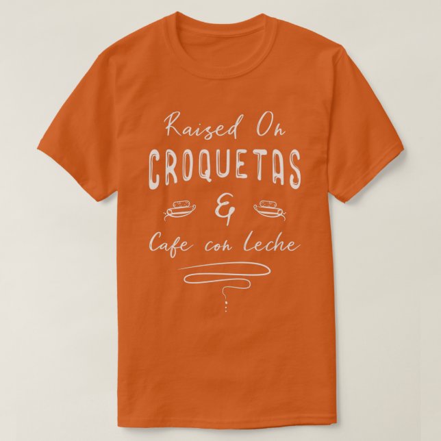 Camiseta croqueta lover product  (Diseño del anverso)
