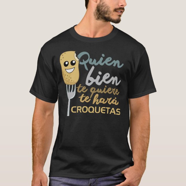 Camiseta CROQUETAS Classic T-Shirt (Anverso)