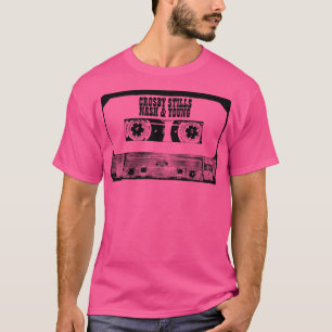 Camiseta Crosby Stills Nash Young Cassette Tape