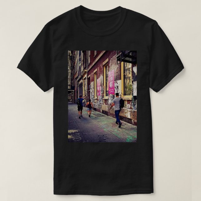 Camiseta Crosby Street Graffiti SoHo Manhattan NYC (Diseño del anverso)