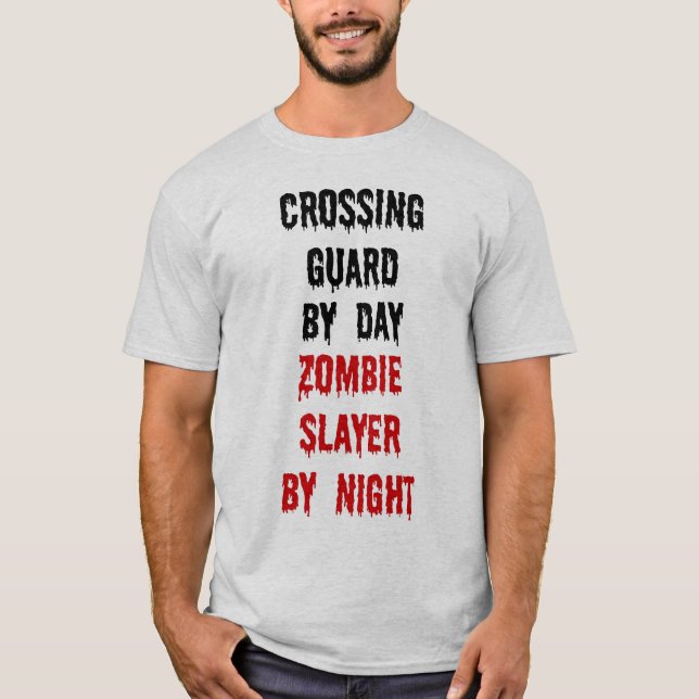 Camiseta Crosch Guard Zombie Slayer (Anverso)