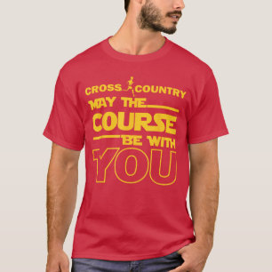 Camiseta Cross Country Que el curso esté contigo corredor j