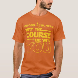 Camiseta Cross Country Que el curso esté contigo corredor j