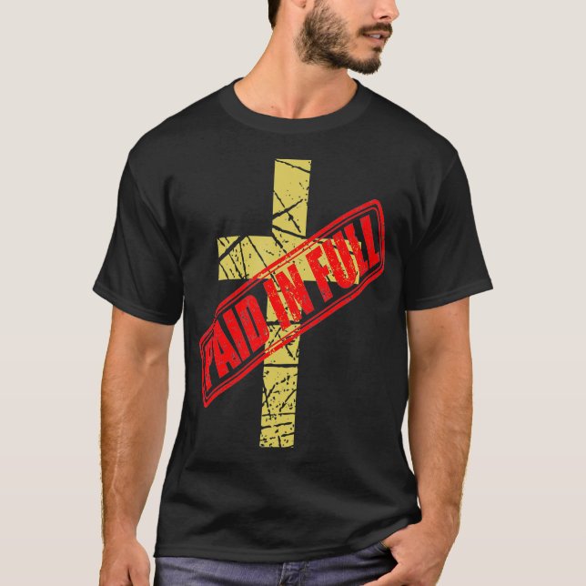 Camiseta Cross PAID IN FULL  (Anverso)