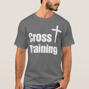 Camiseta Cross Training Christian T-Shirt  Faith Workout Mo