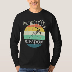 Camiseta Crossbow My Fast Food Arc de caza de peces