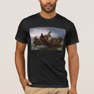 Camiseta Crossing Delaware 1776: General George Washington