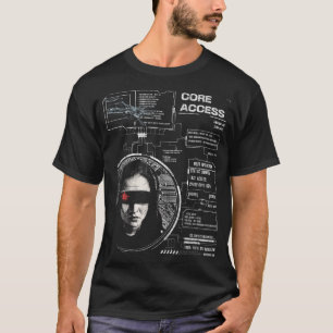 Camiseta Crosswift - Diseño de Calzado Tecno-Brutalista