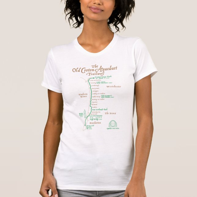 Camiseta Croton Map (Anverso)