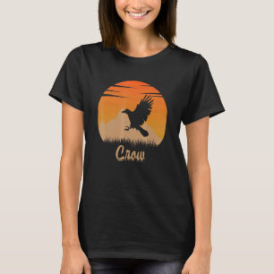 Camiseta Crow Animal Hot In the Mounta In Nature