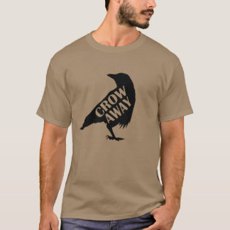 Camiseta Crow away Crow Raven Bird Environment and Nature o