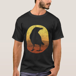 Camiseta Crow Bird Lover Raven Vintage
