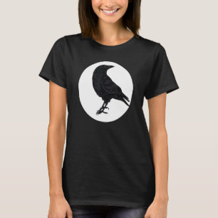 Camiseta Crow Birds Blackbird Silhouette Bird