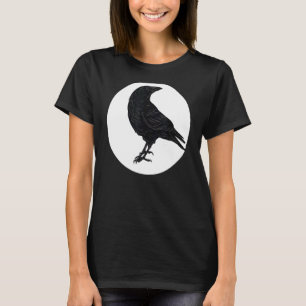 Camiseta Crow Birds Blackbird Silhouette Bird