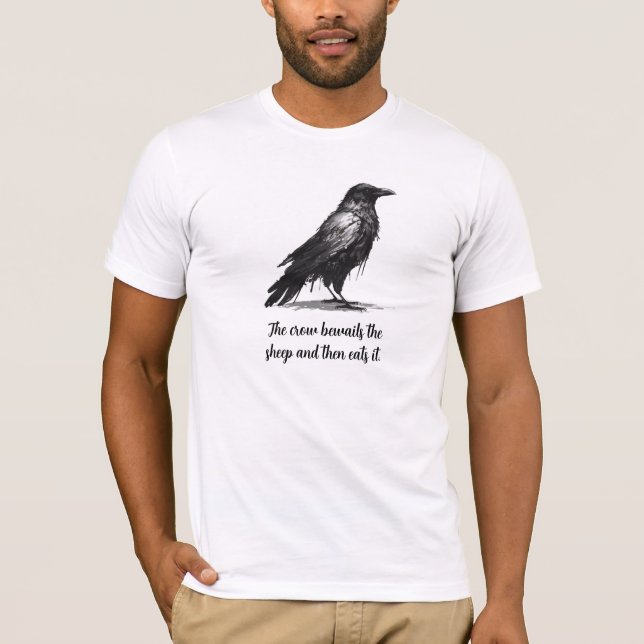 Camiseta Crow Crow Crow (Anverso)