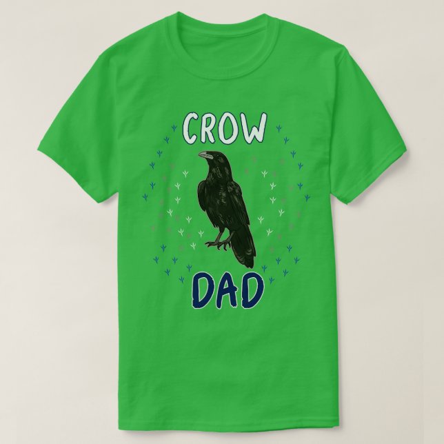 Camiseta Crow Dad (Diseño del anverso)