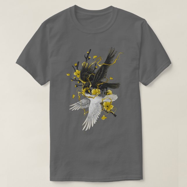 Camiseta Crow dorado (Diseño del anverso)