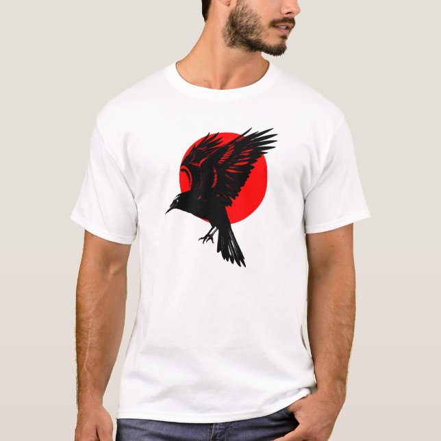 Camiseta Crow en ascenso - Misterio y poder (Anverso)
